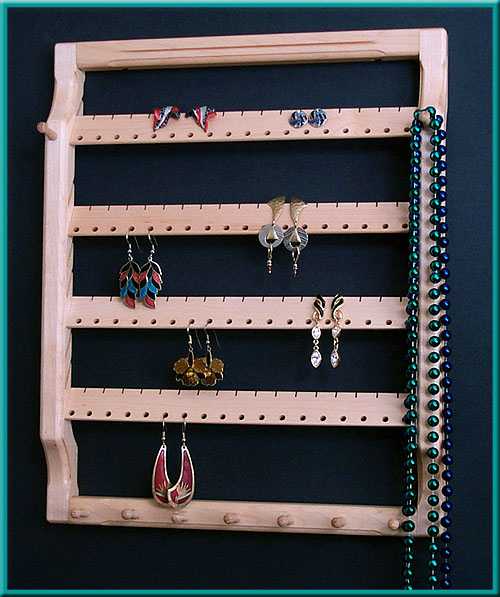 4-Tier Earring Holder Close-Up