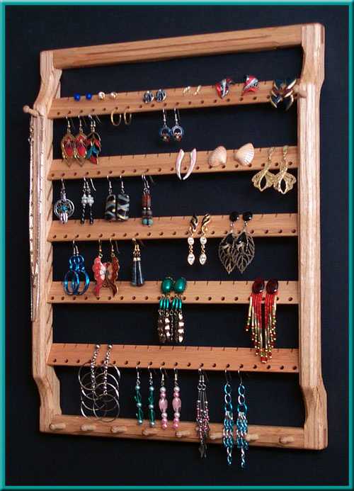 5-Tier Earring Holder Close-Up